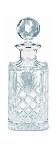 Britannia Silver Spirit Decanter 2002a