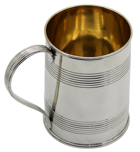 Solid Silver TankardEF1785