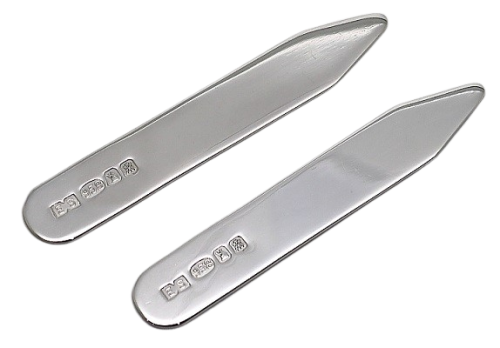 Silver Collar Stays EScollash