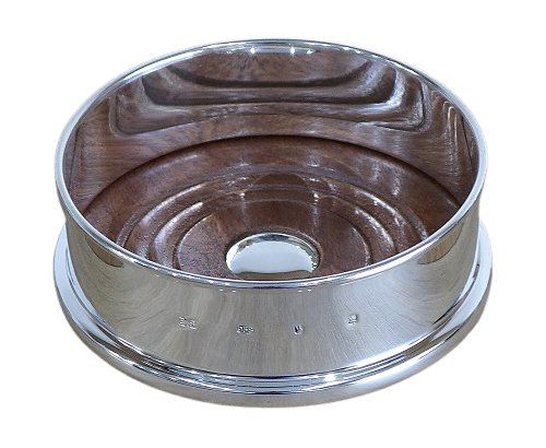 Silver Bottle Coaster Edinburgh ESTB1SSL