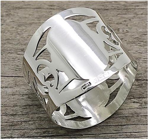 Silver Napkin Ring -WHL1922